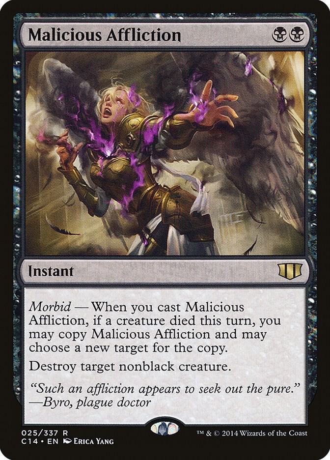 Malicious Affliction card image