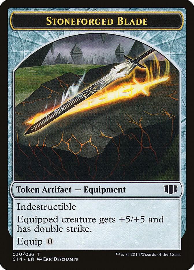 Stoneforged Blade // Germ Double-Sided Token card image