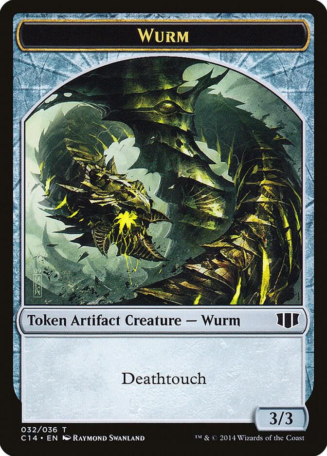 Wurm (032) // Goat Double-sided Token card image
