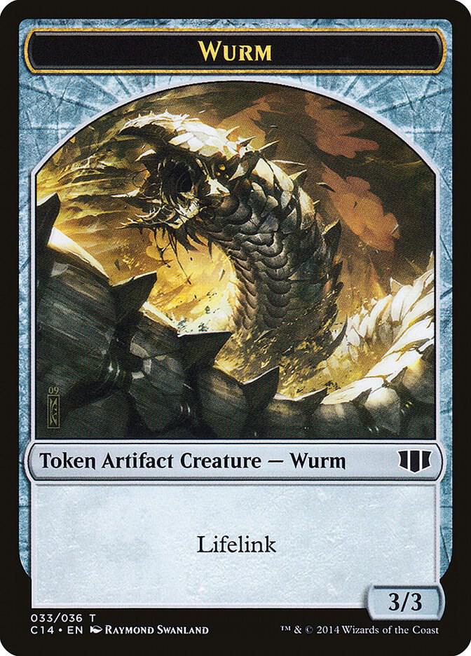 Wurm (033) // Goat Double-sided Token card image