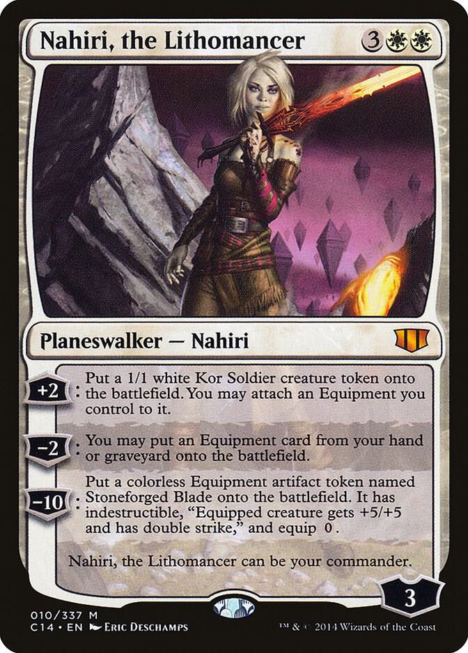 Nahiri, the Lithomancer card image