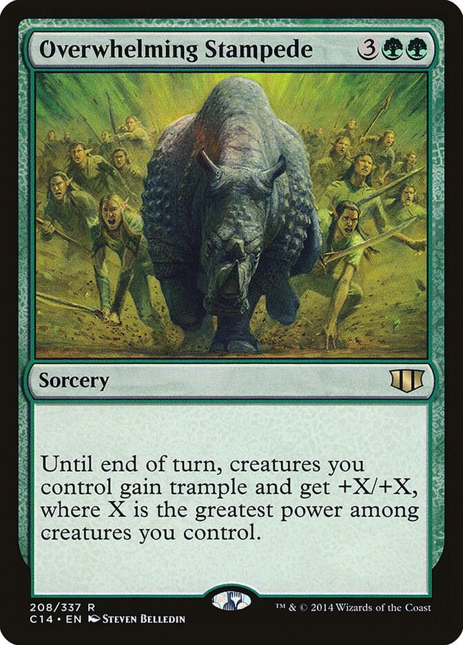 Overwhelming Stampede card image