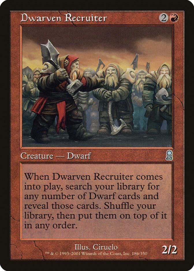 Dwarven Recruiter card image