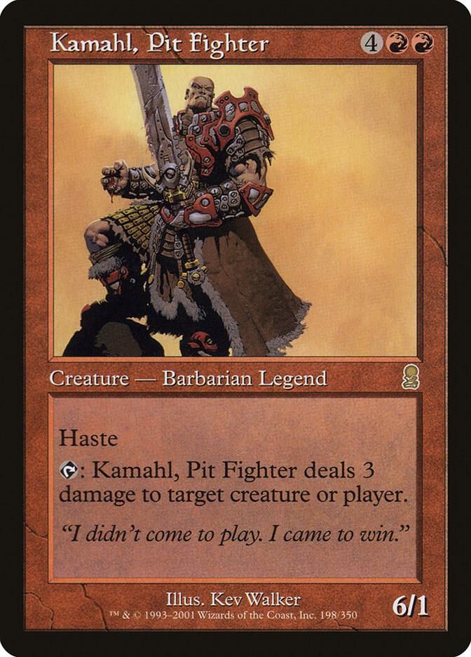 Kamahl, Pit Fighter card image
