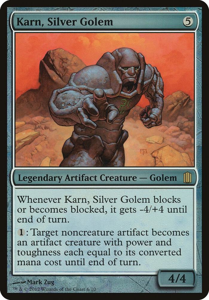 Karn, Silver Golem (Commander's Arsenal) card image