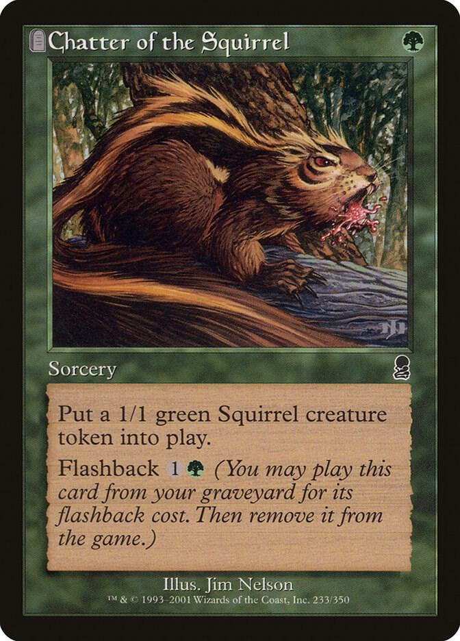 Chatter of the Squirrel card image