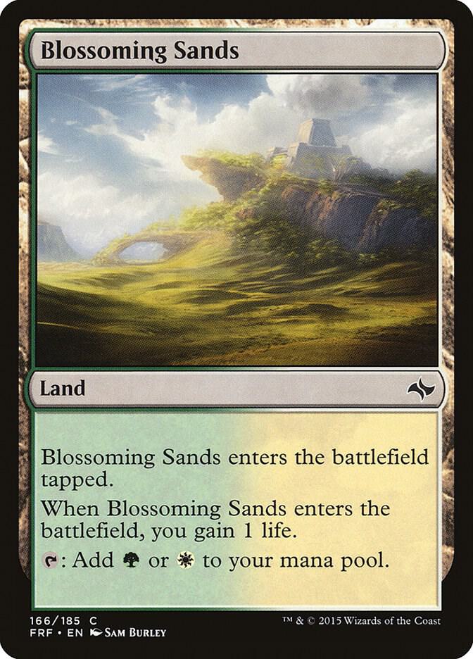Blossoming Sands card image