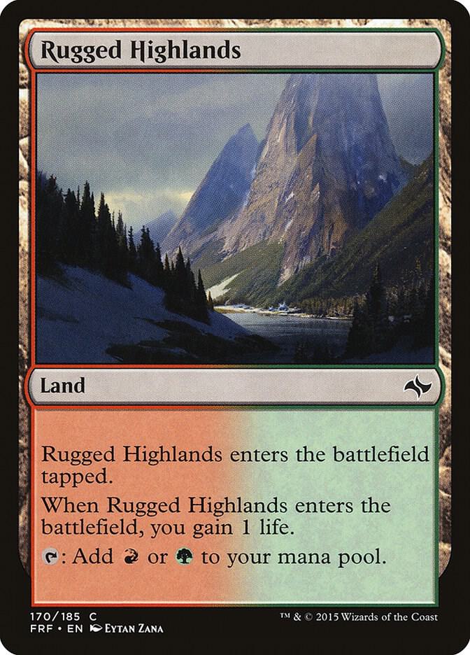 Rugged Highlands card image