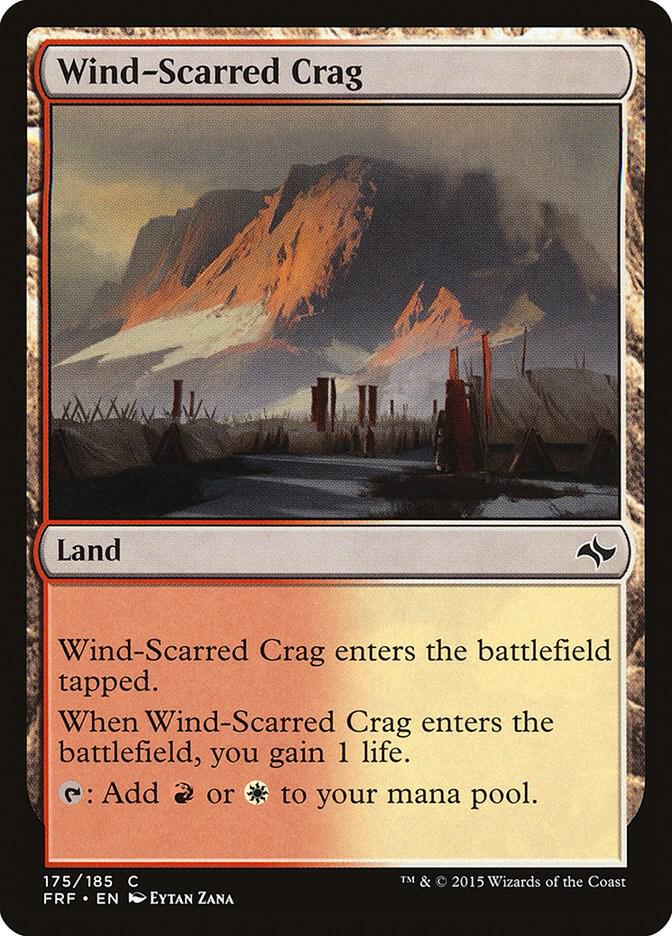 Wind-Scarred Crag card image
