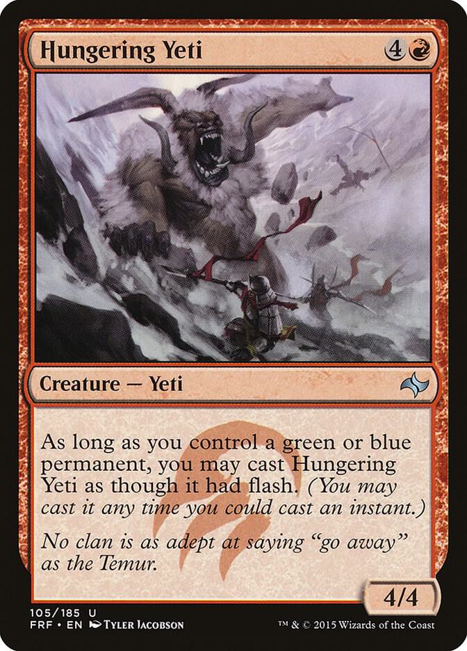 Hungering Yeti card image
