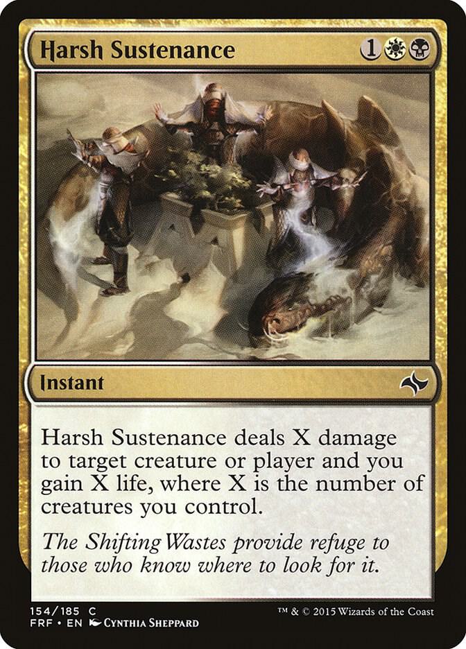 Harsh Sustenance card image