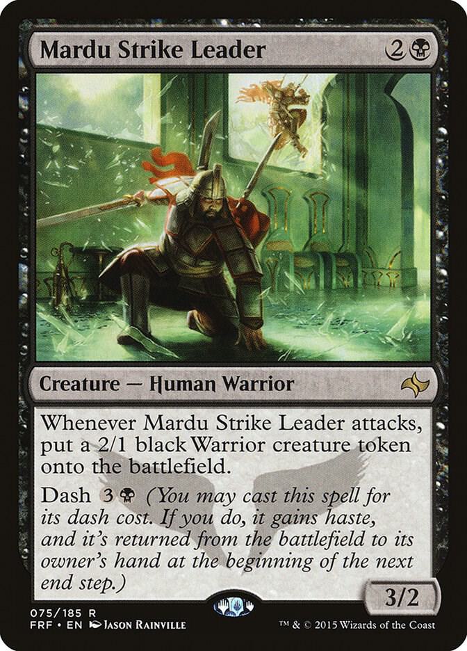 Mardu Strike Leader card image