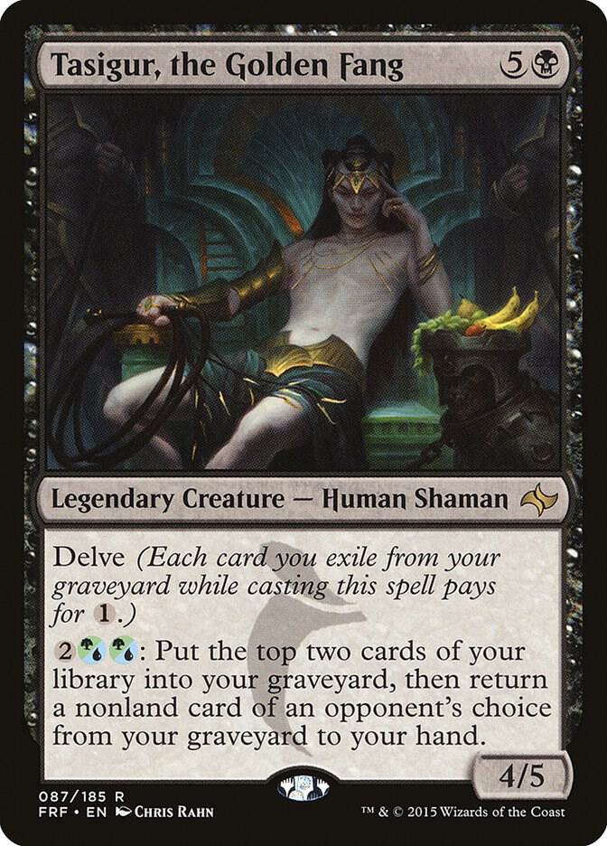 Tasigur, the Golden Fang card image