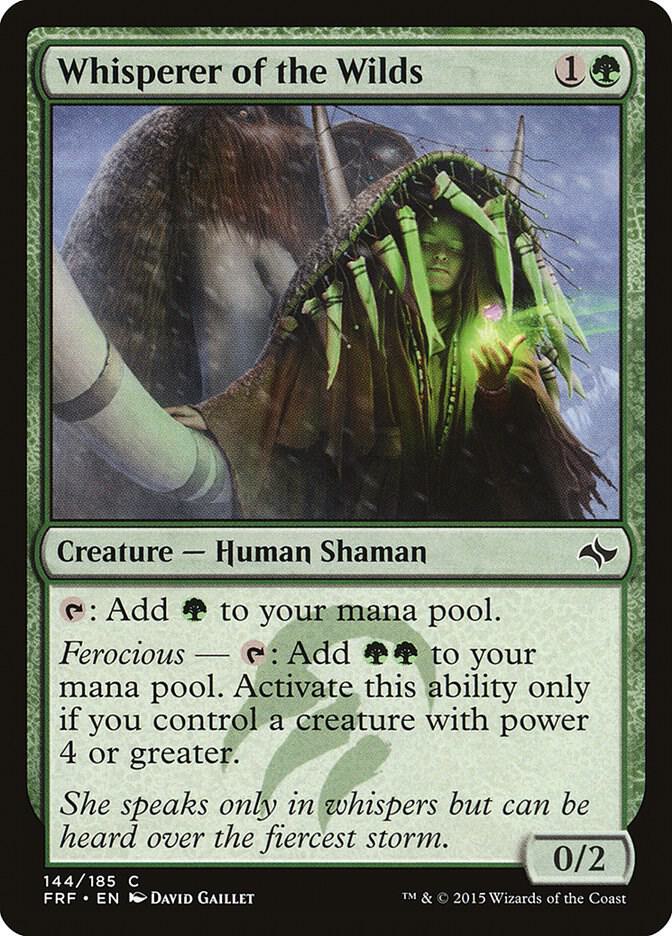 Whisperer of the Wilds card image