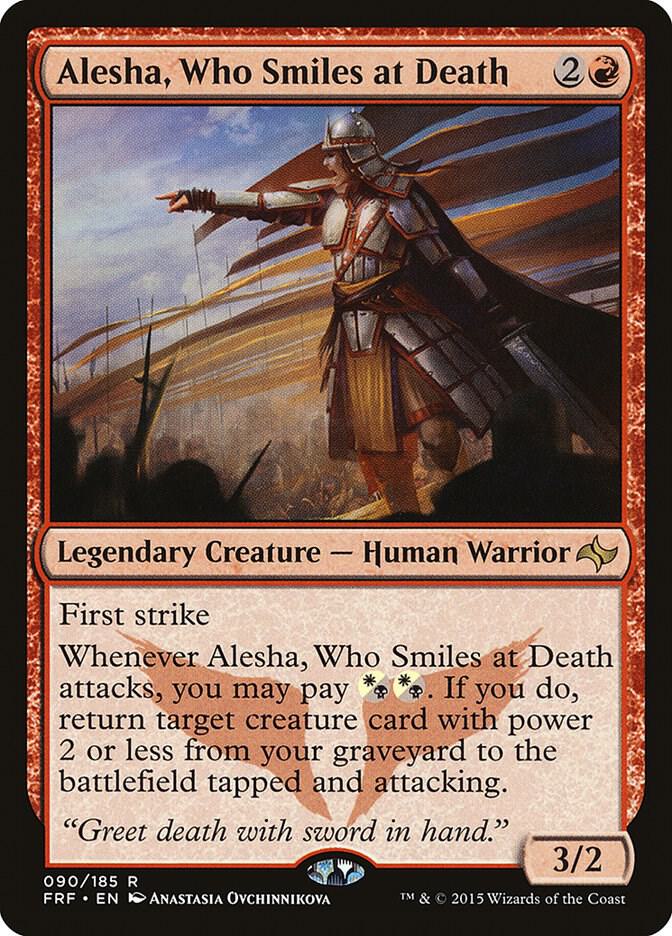 Alesha, Who Smiles at Death card image