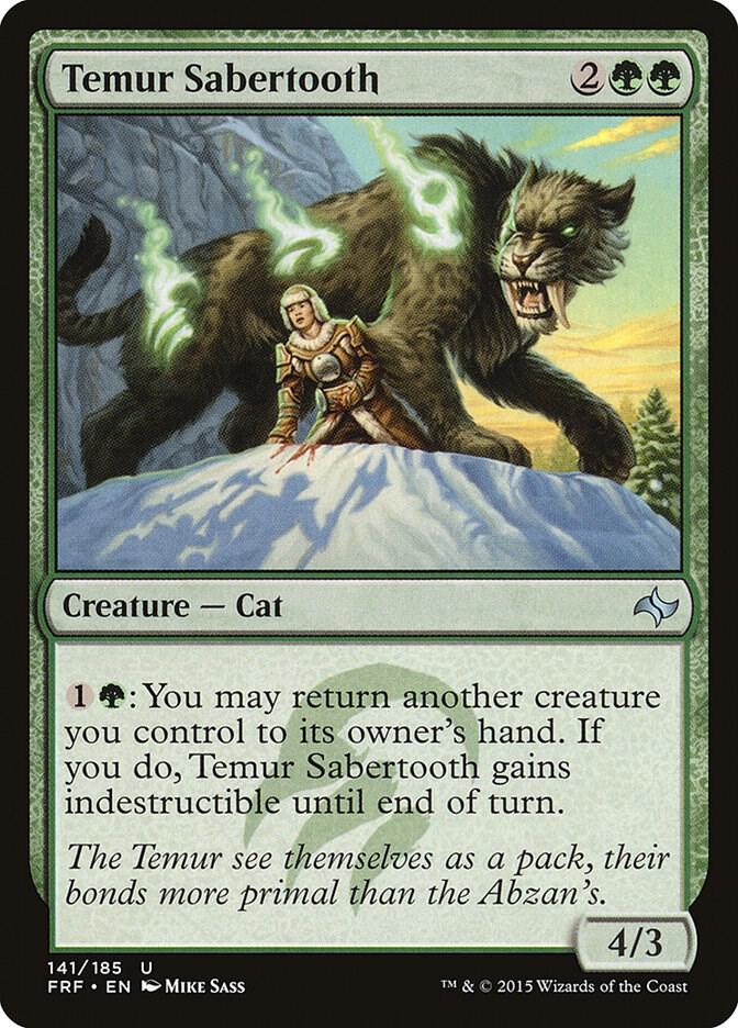 Temur Sabertooth card image