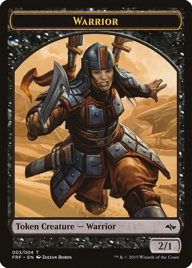 Warrior Token card image