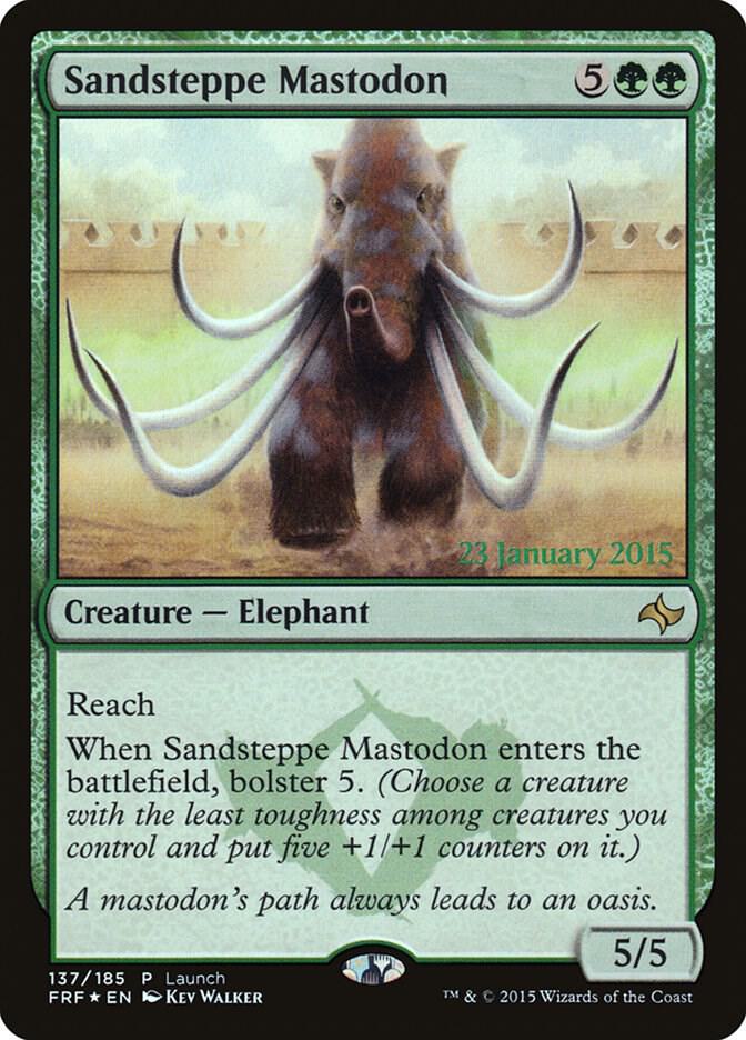 Sandsteppe Mastodon card image