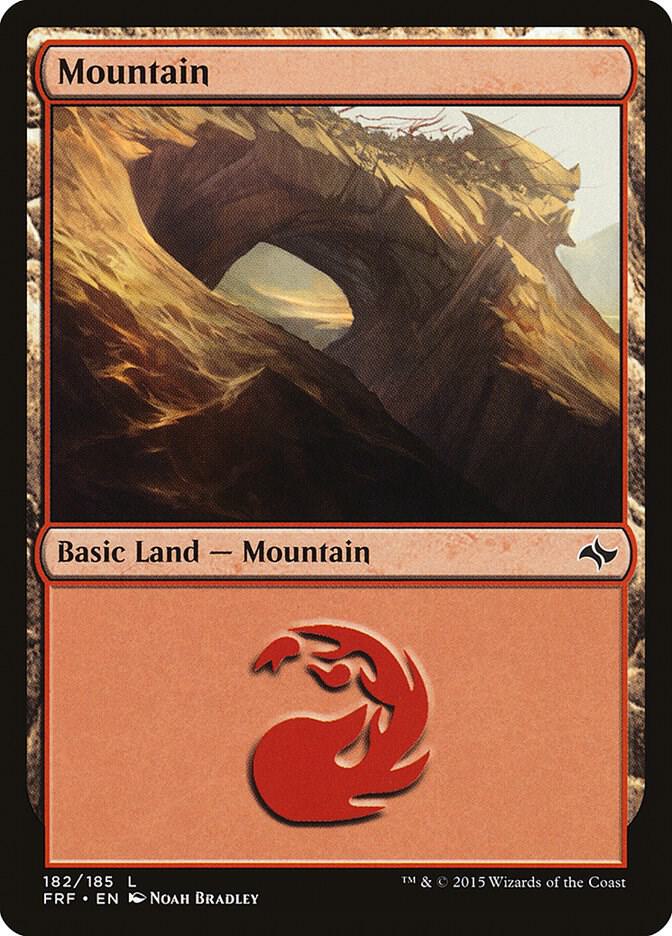 Mountain (182) card image