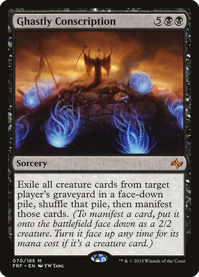 Ghastly Conscription card image