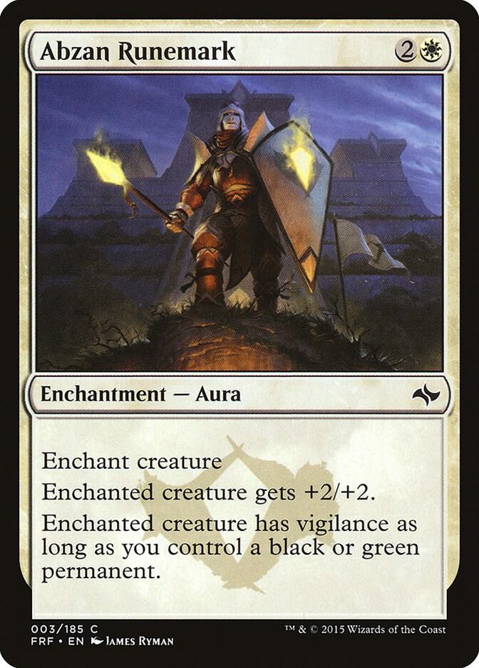 Abzan Runemark card image