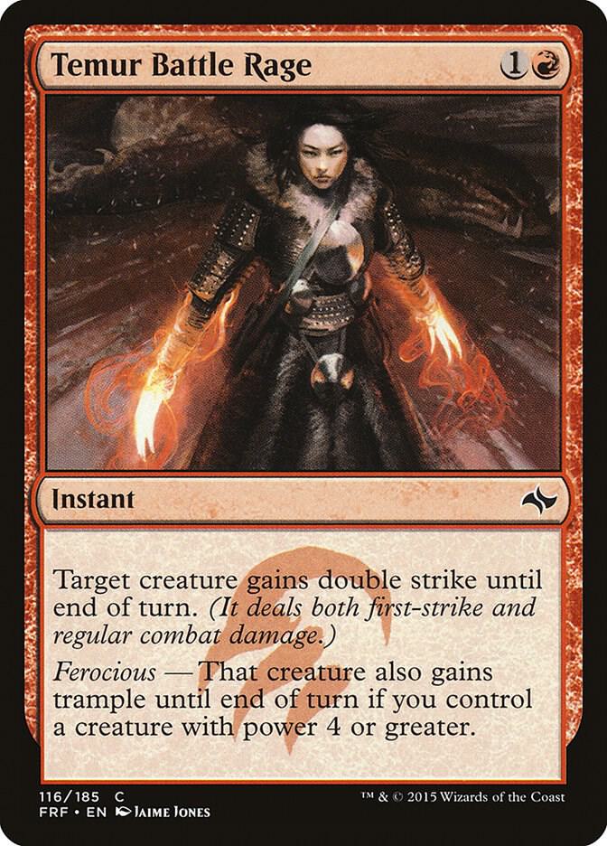 Temur Battle Rage card image