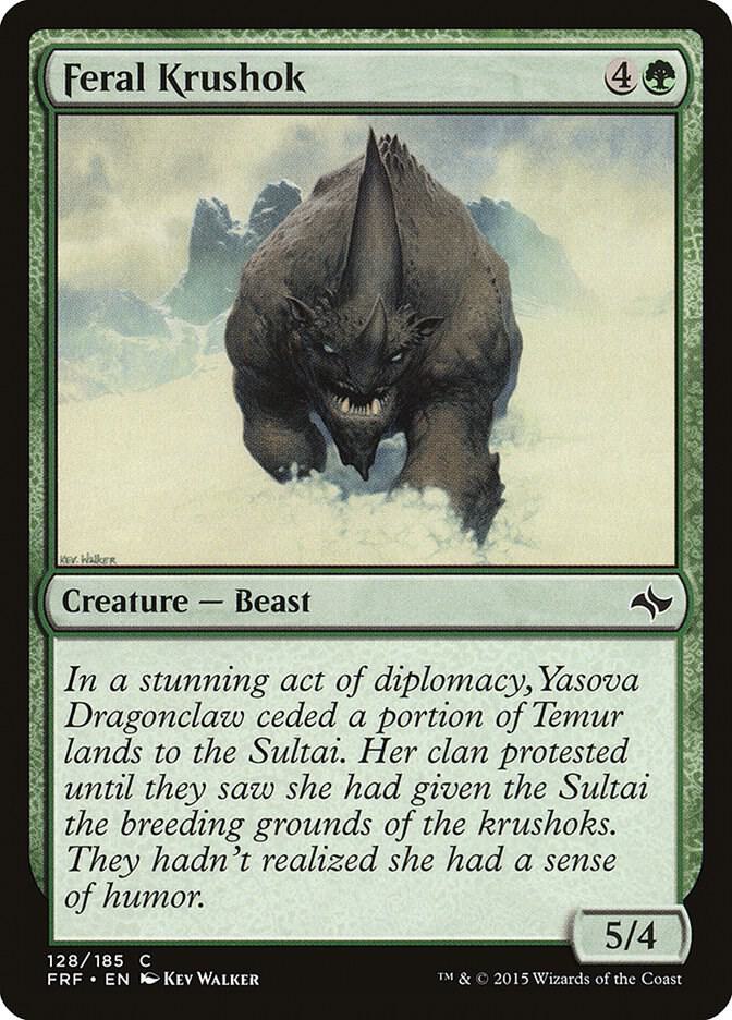 Feral Krushok card image