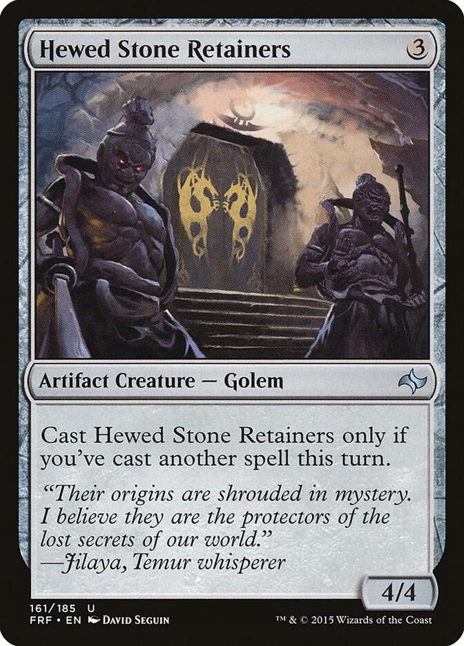Hewed Stone Retainers card image
