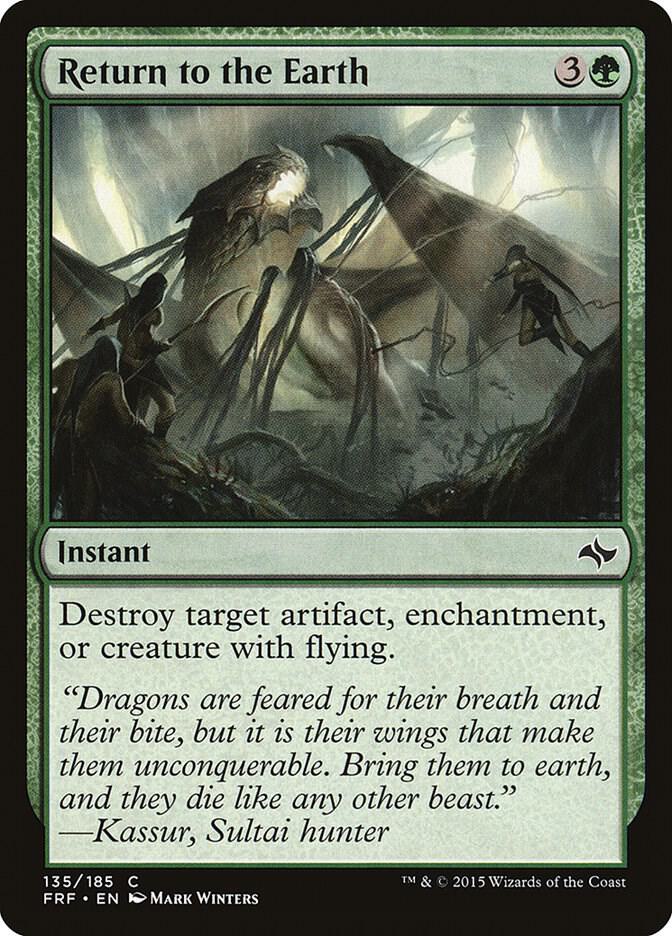 Return to the Earth card image