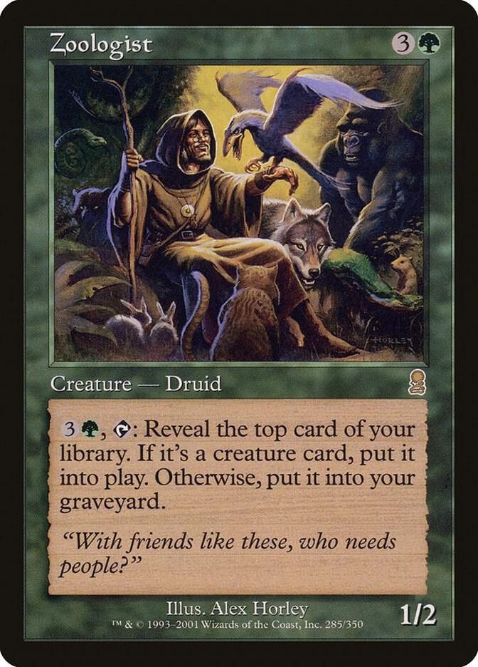 Zoologist card image