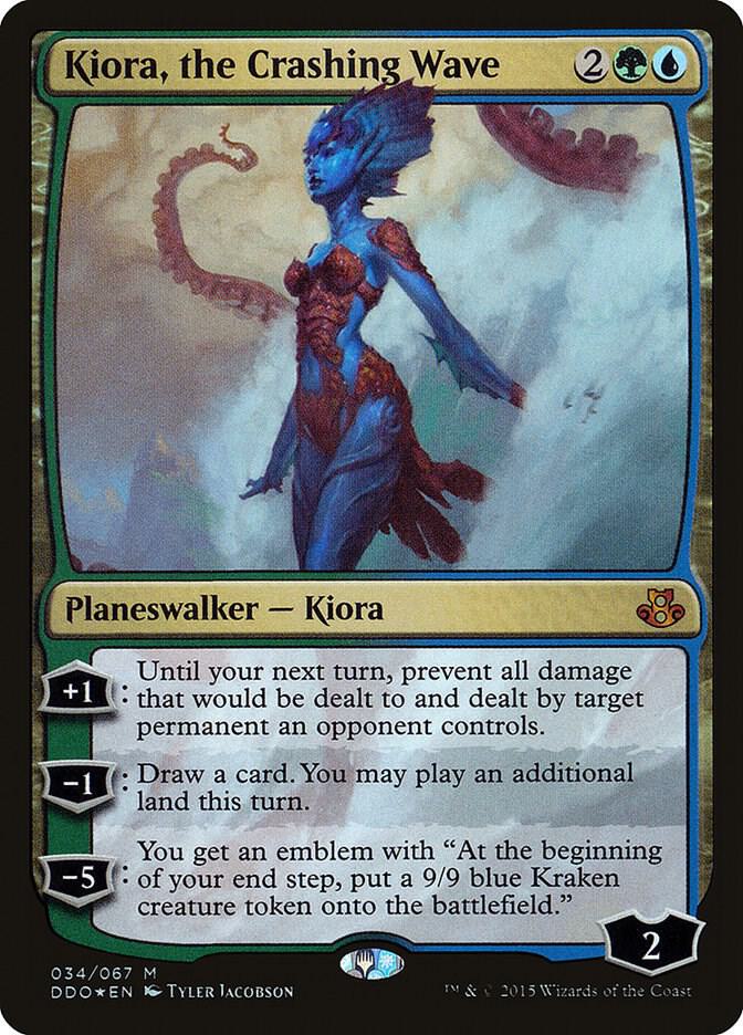 Kiora, the Crashing Wave card image