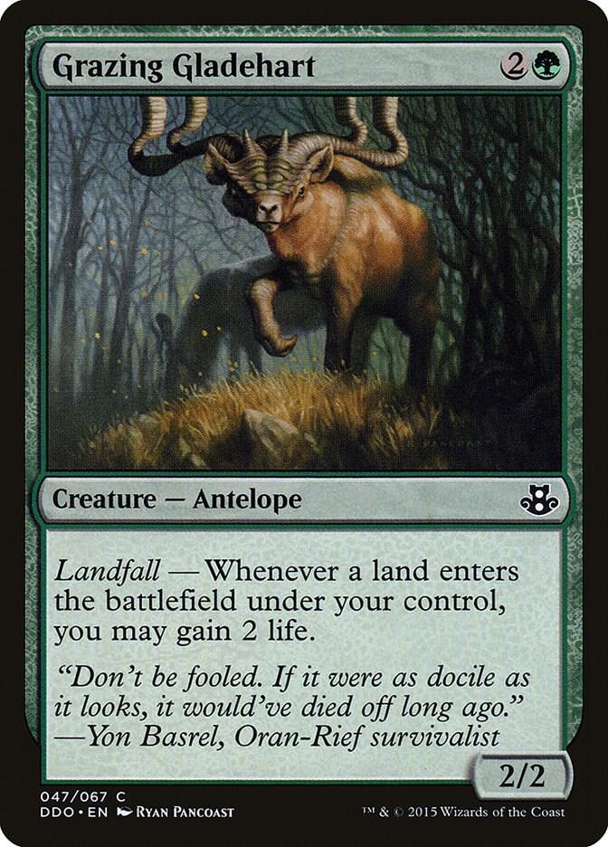 Grazing Gladehart card image