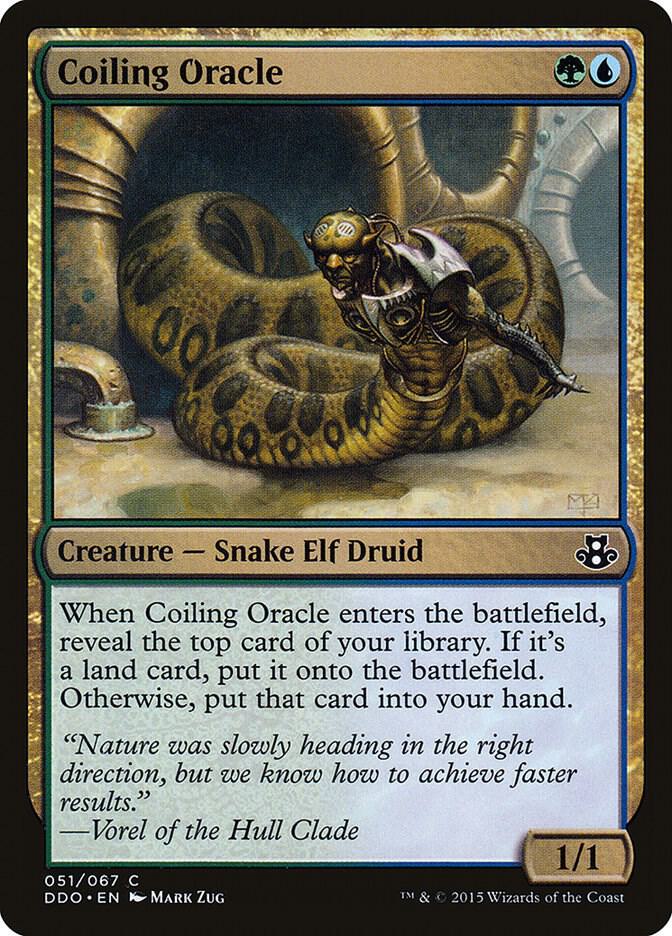 Coiling Oracle card image