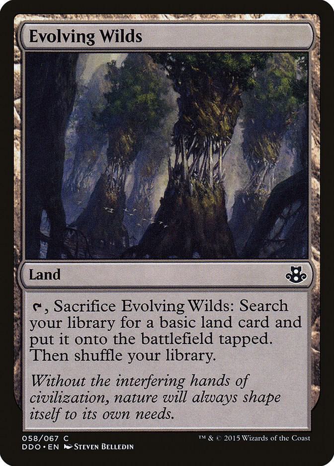 Evolving Wilds card image