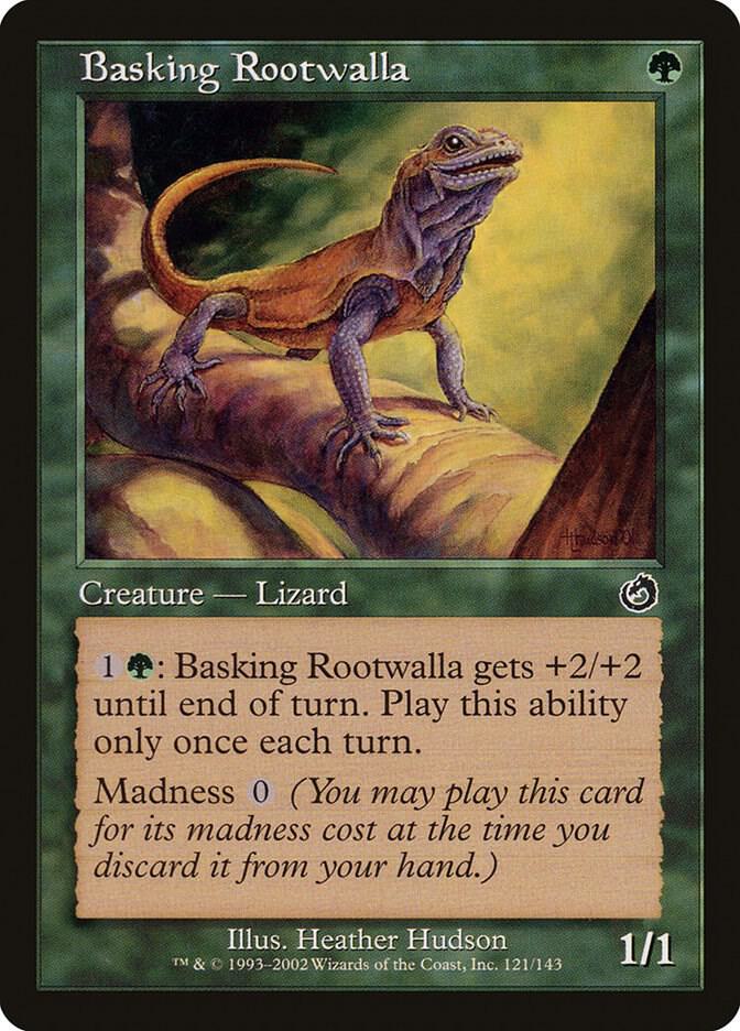 Basking Rootwalla card image