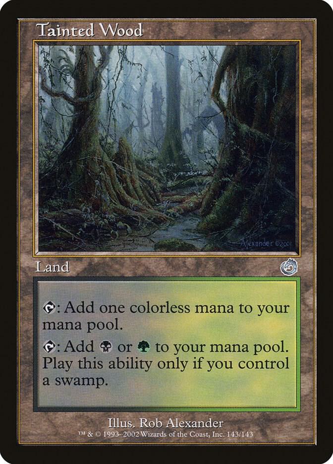 Tainted Wood card image