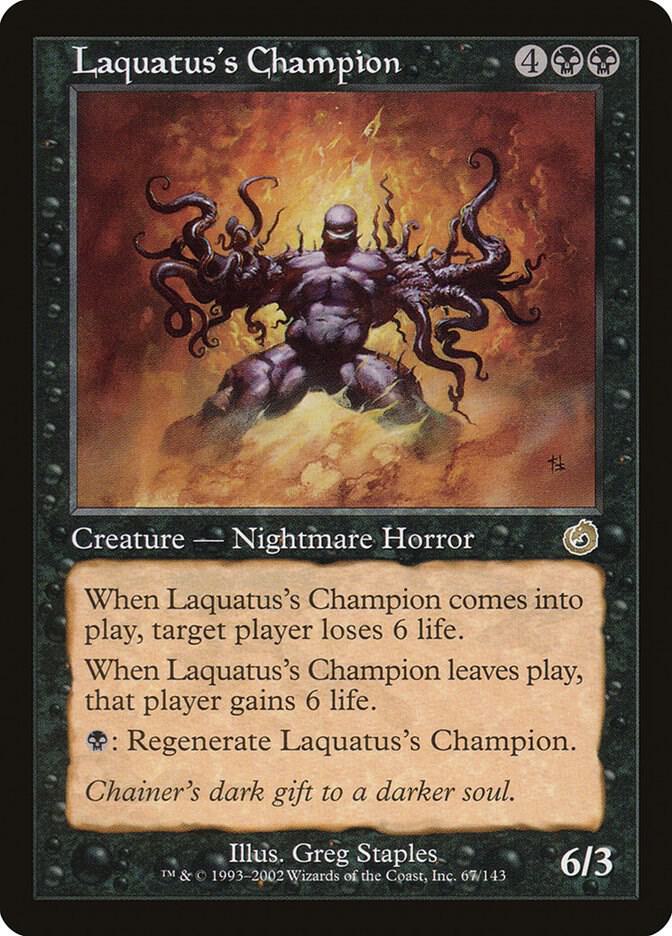Laquatus's Champion card image