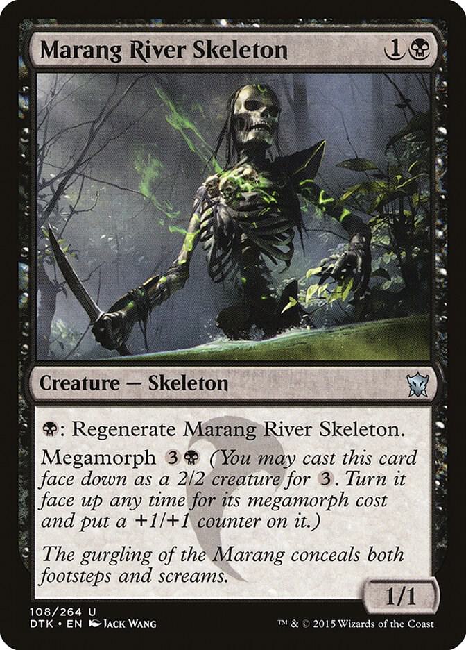 Marang River Skeleton card image