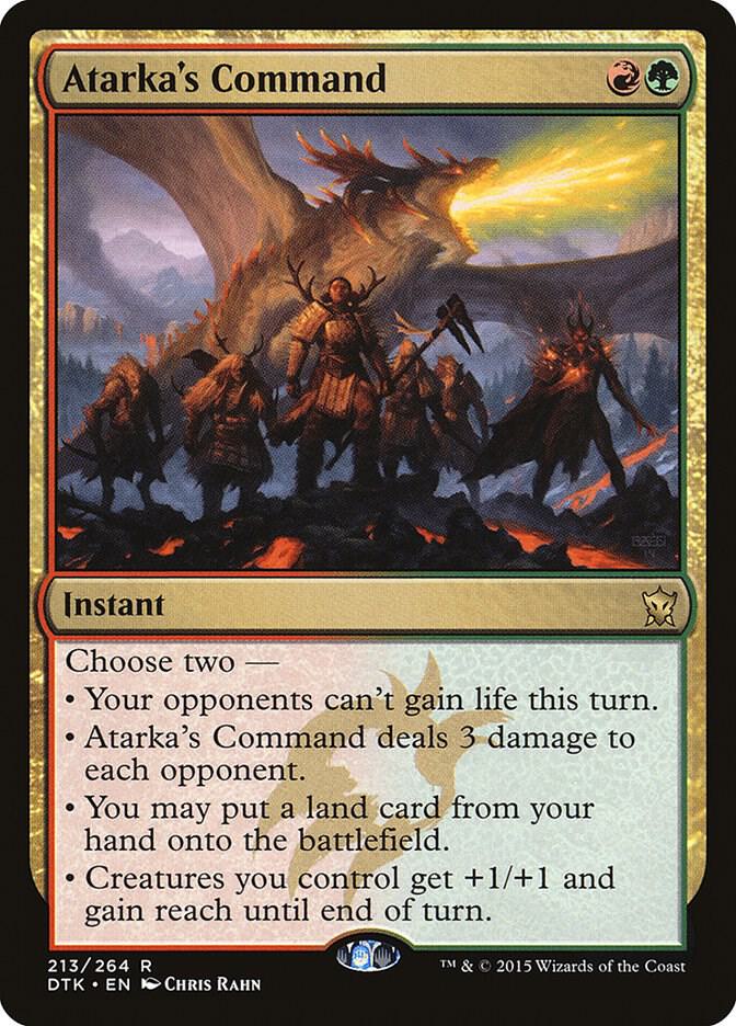 Atarka's Command card image
