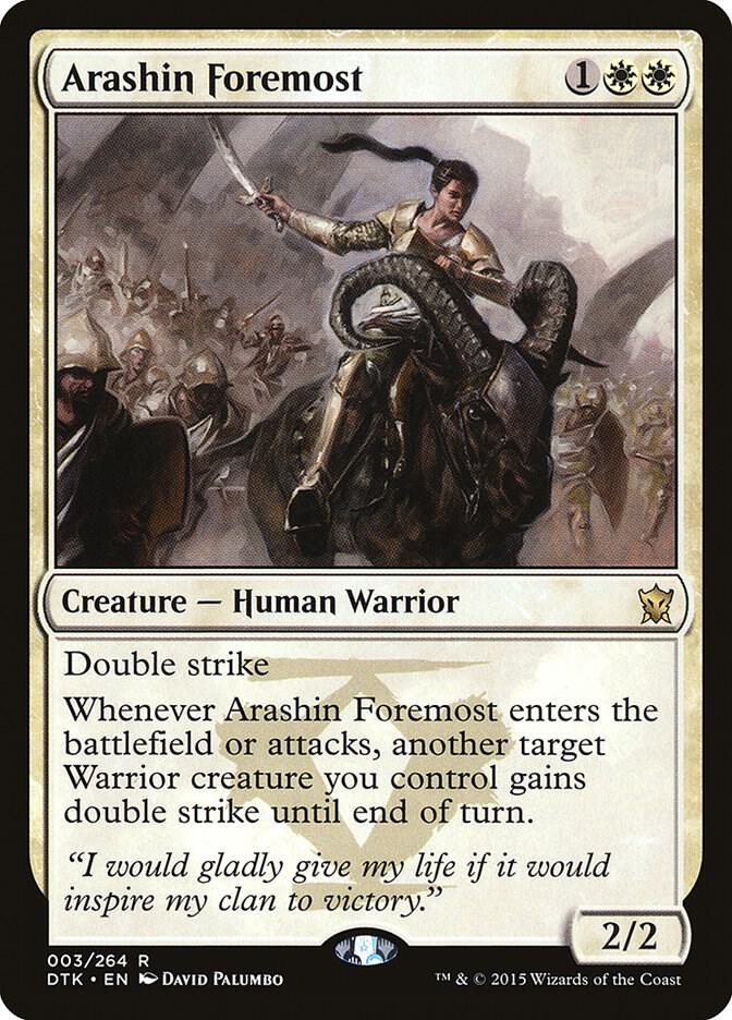 Arashin Foremost card image