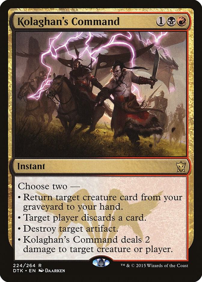 Kolaghan's Command card image