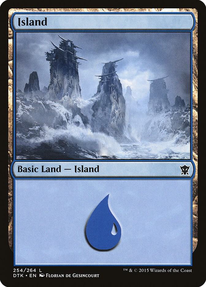 Island (254) card image