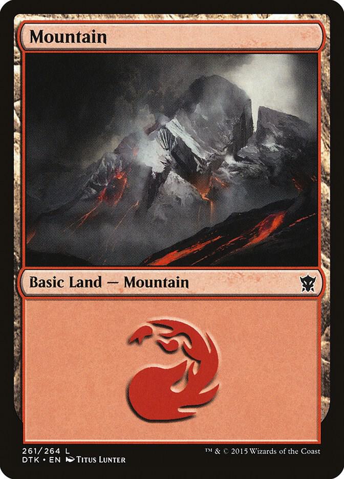 Mountain (261) card image