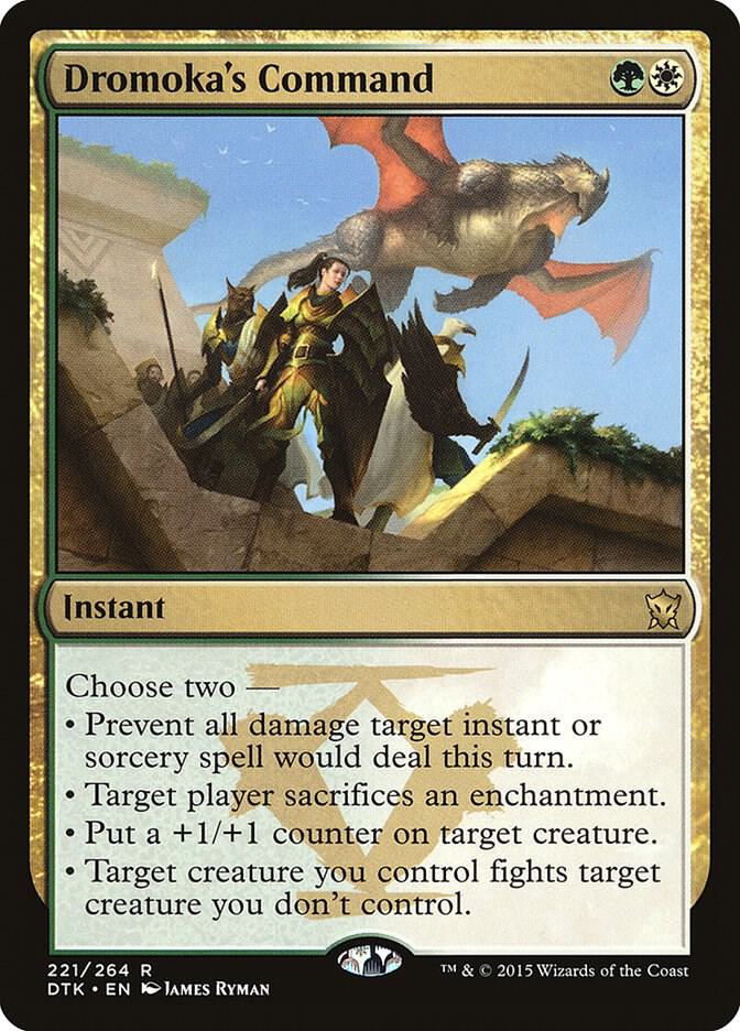 Dromoka's Command card image