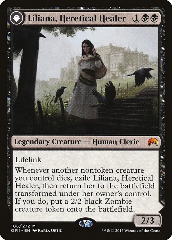Liliana, Heretical Healer card image