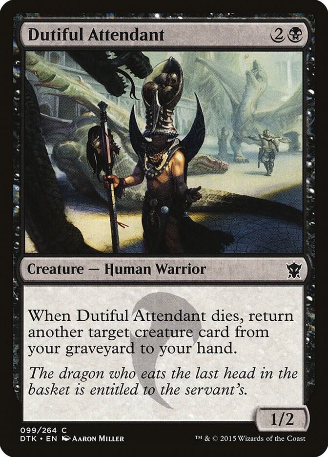 Dutiful Attendant card image