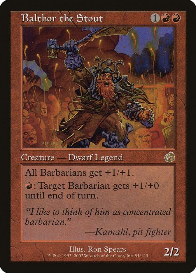 Balthor the Stout card image
