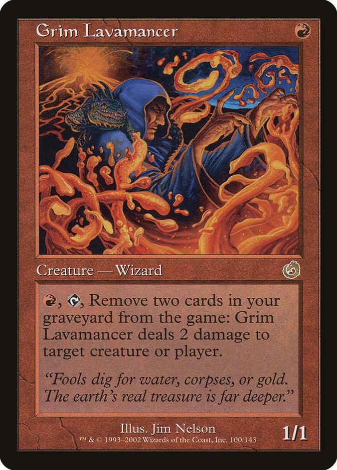 Grim Lavamancer card image