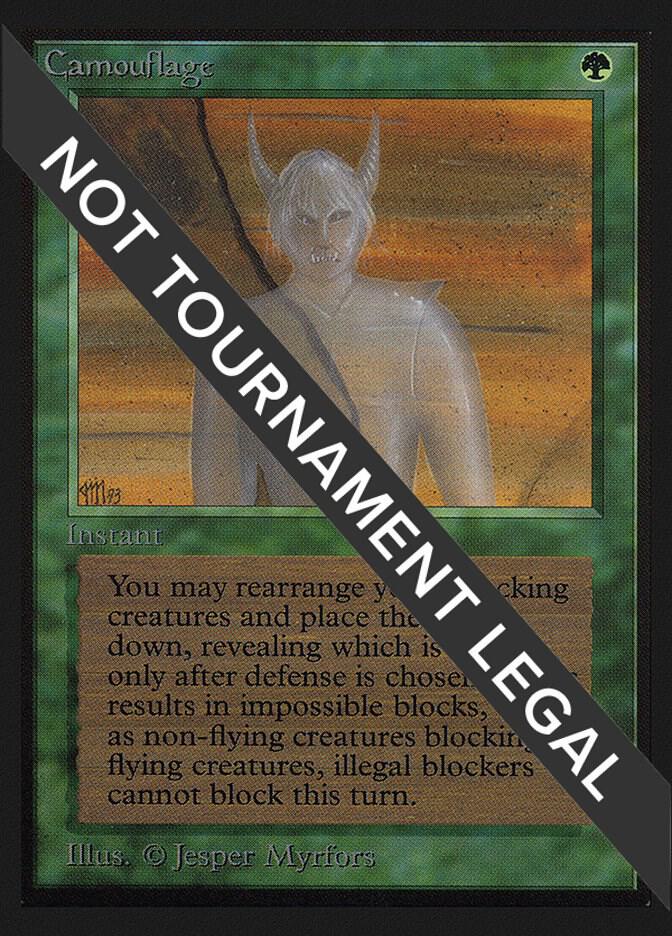 Camouflage (IE) card image