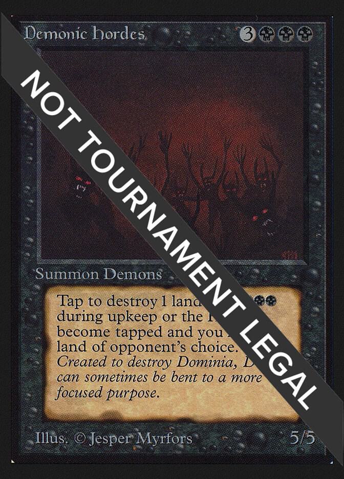 Demonic Hordes (IE) card image